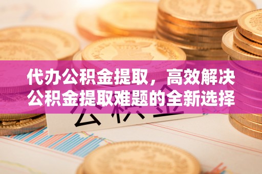 荔城代办公积金提取，高效解决公积金提取难题的全新选择