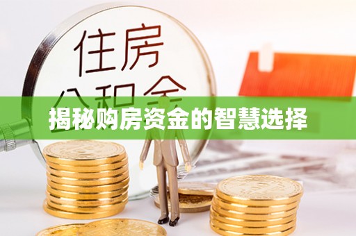 荔城揭秘购房资金的智慧选择