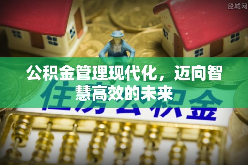 荔城公积金管理现代化，迈向智慧高效的未来