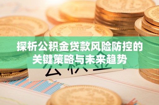 荔城探析公积金贷款风险防控的关键策略与未来趋势